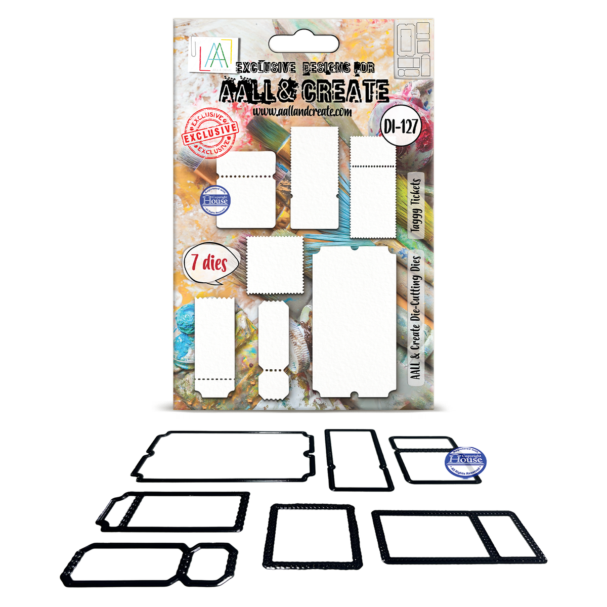 AALL and Create - Die-Cutting Die Set - Taggy Tickets