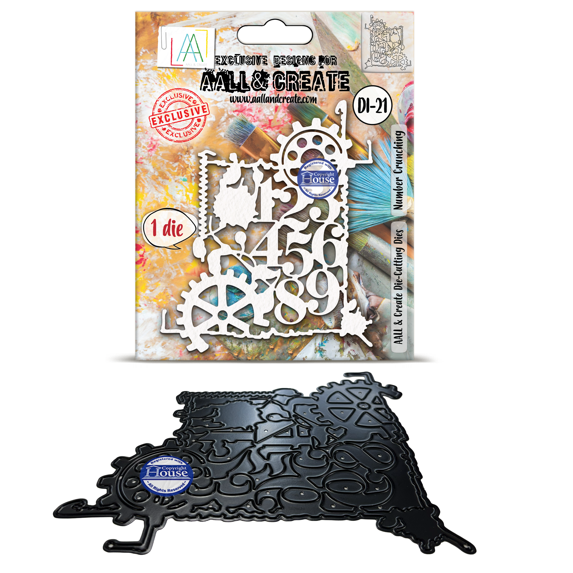 AALL and Create - Die-Cutting Die Set - Number Crunching