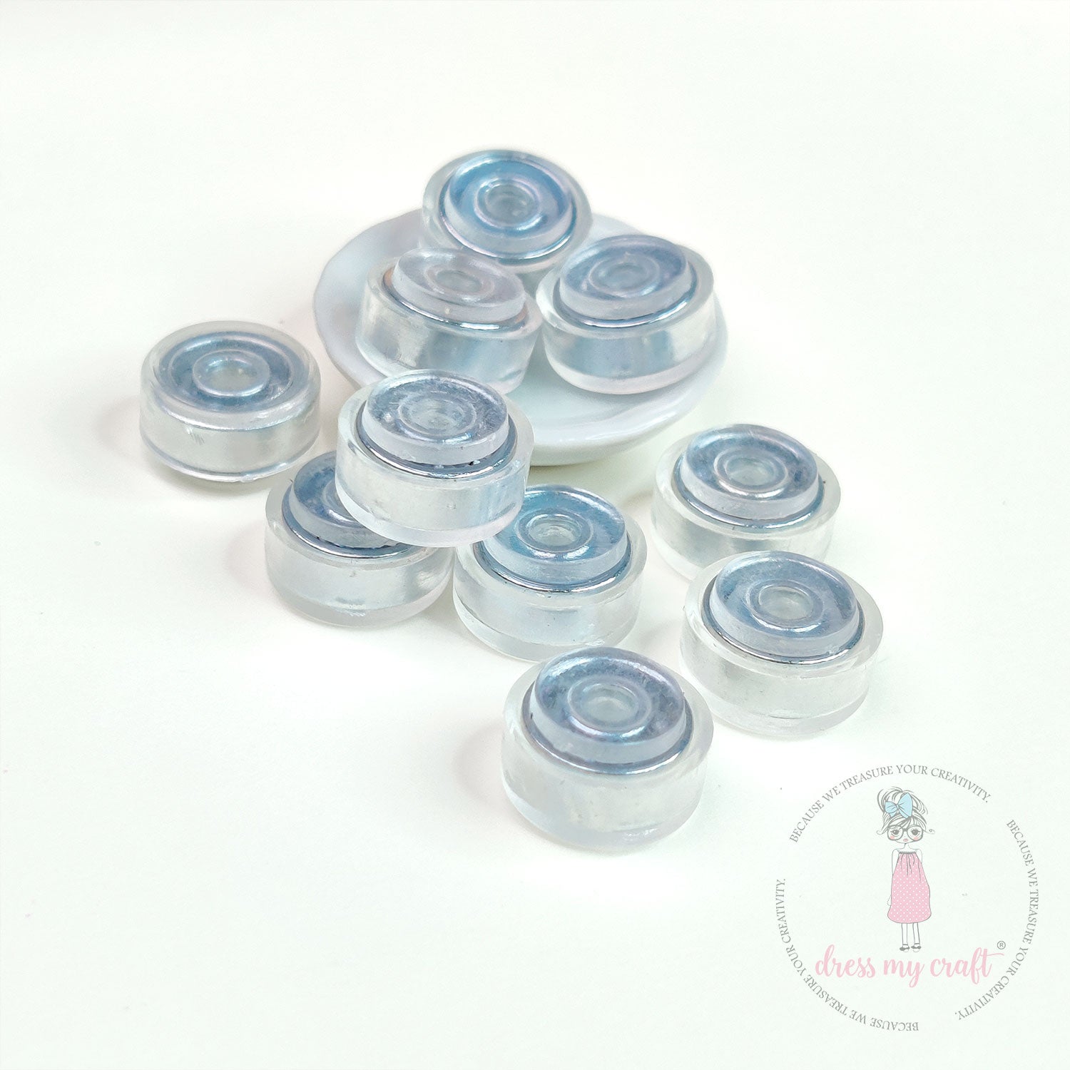 Dress My Craft - Transparent Spinners