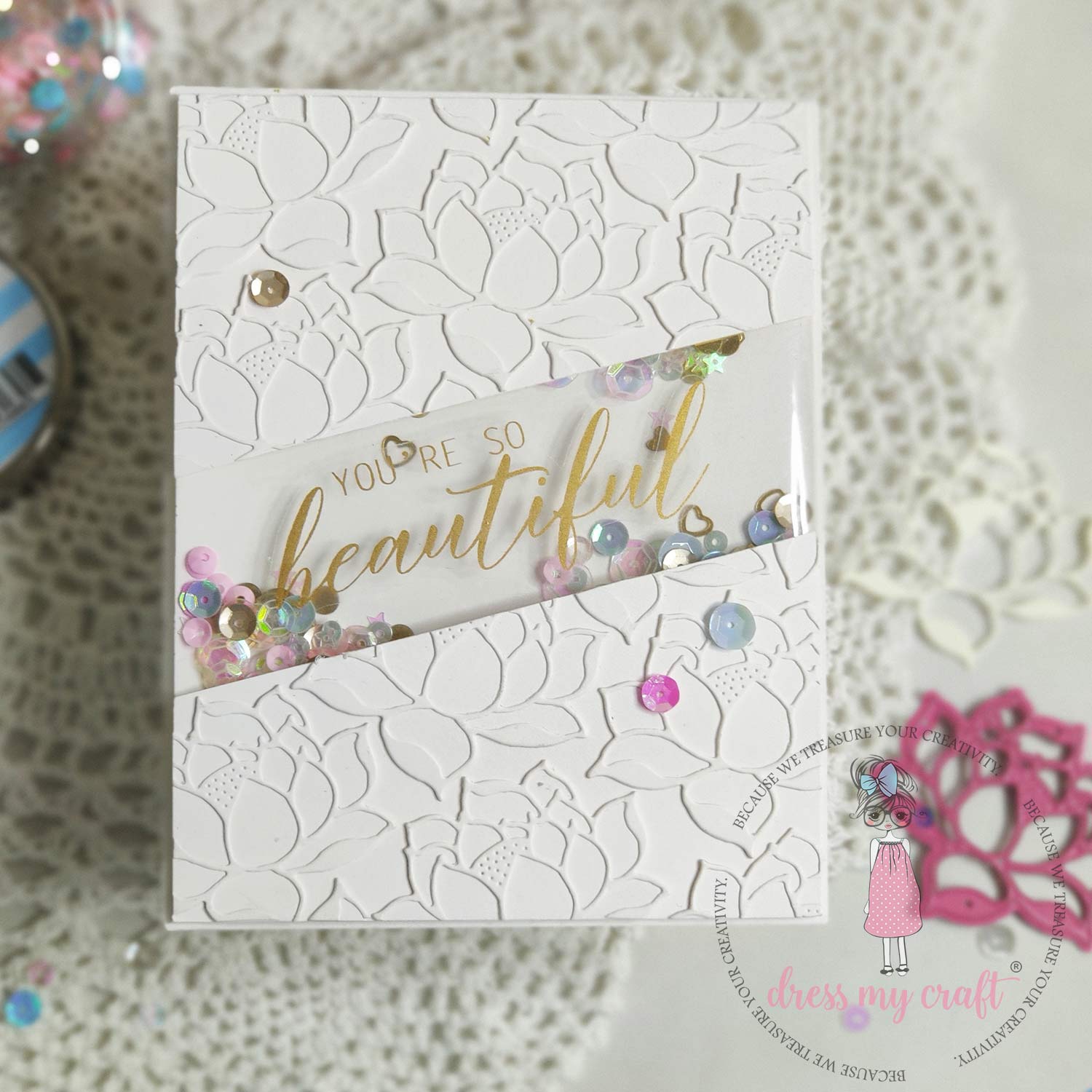 Dress My Craft - Lotus Flower & Buds - Basic Designer Dies