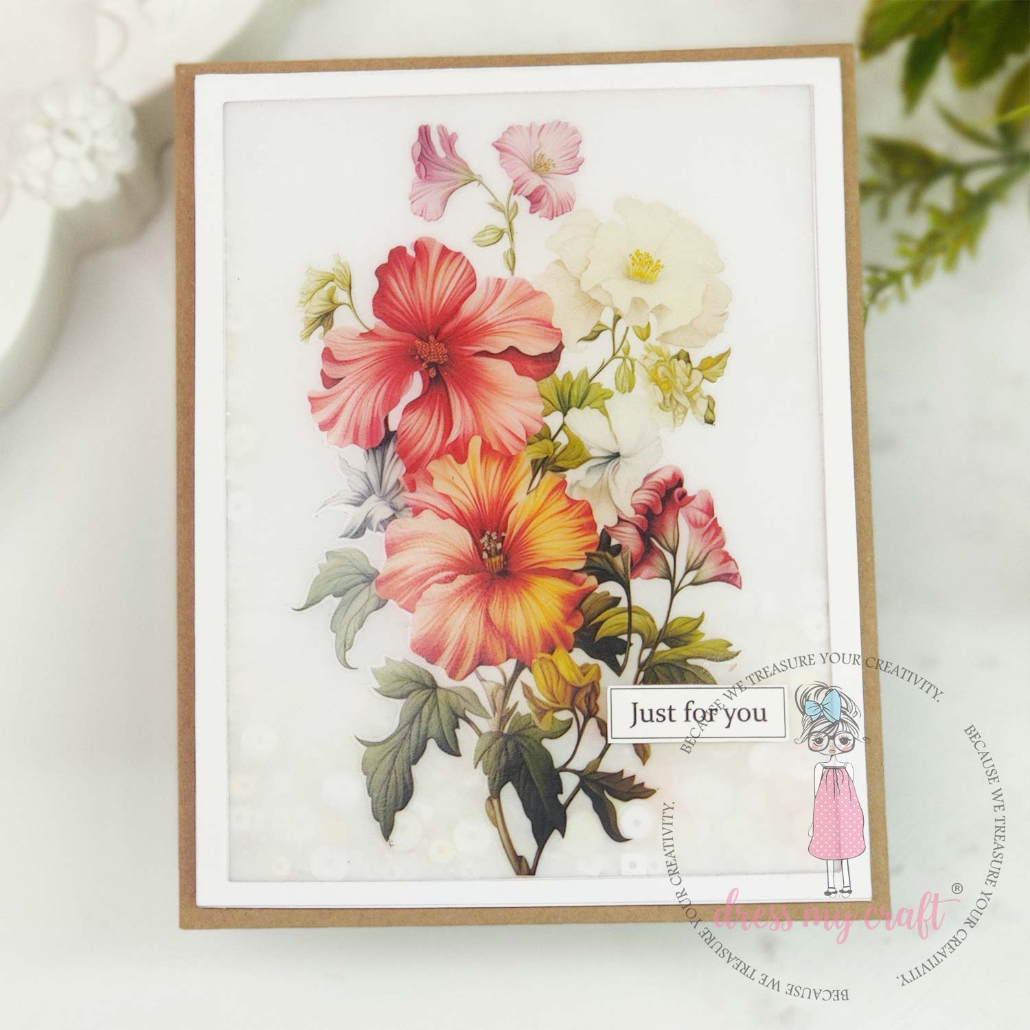 Dress My Craft - Botanical Bunch - Mini Transfer Me (4" X 6")
