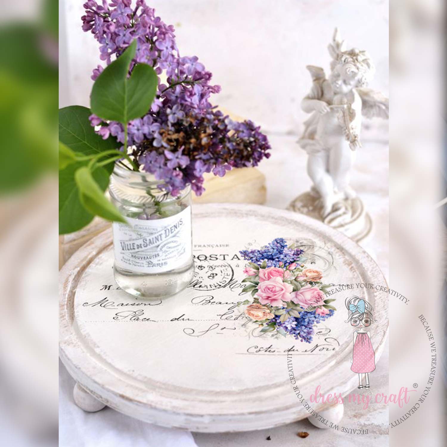 Dress My Craft - Blooming Elegance - Mini Transfer Me (4" X 6")