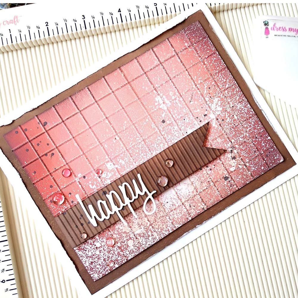 Dress My Craft - Multi Purpose Scoring Board 12 X 12