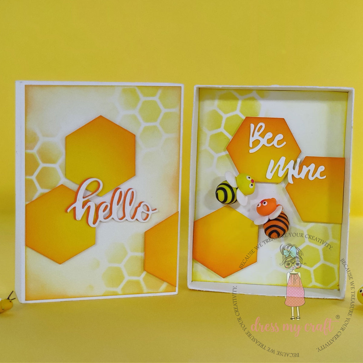 Dress My Craft - 1.5" Hexagon Punch