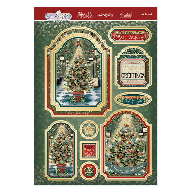 Deck the Halls Luxury Topper Set