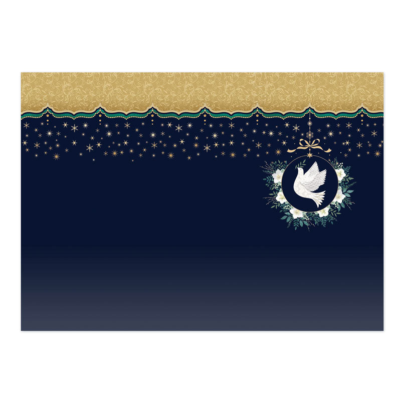 Peace on Earth Luxury Topper Set