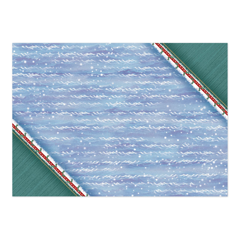 Winter by the Canal Luxury Topper Set