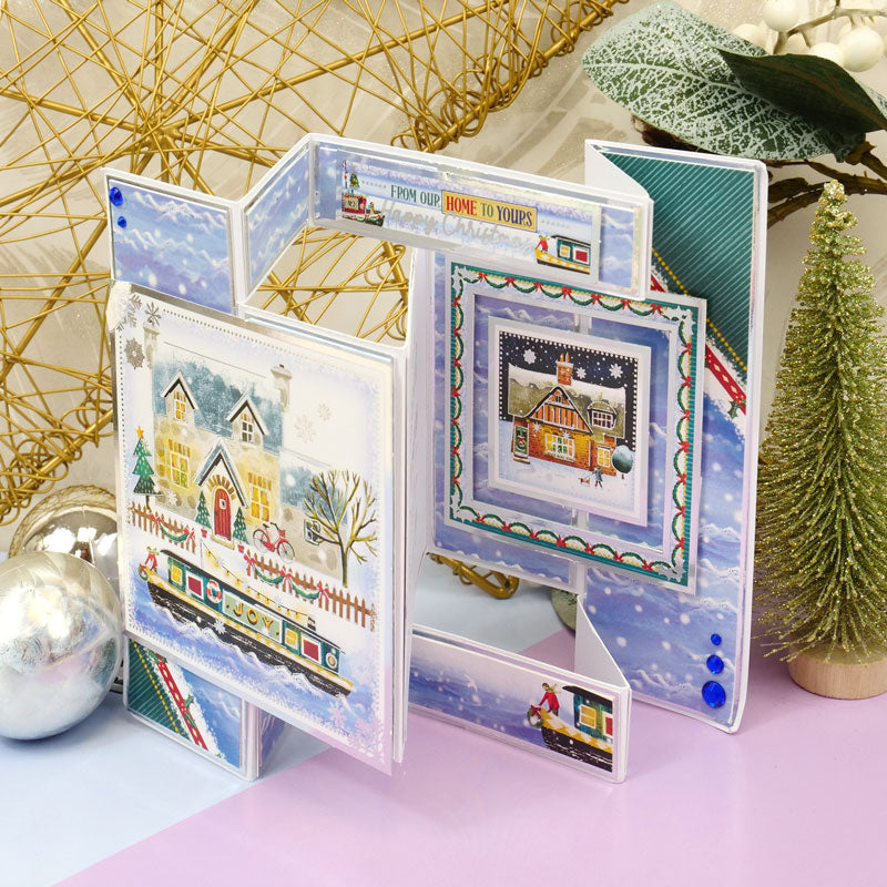 Winter by the Canal Luxury Topper Set