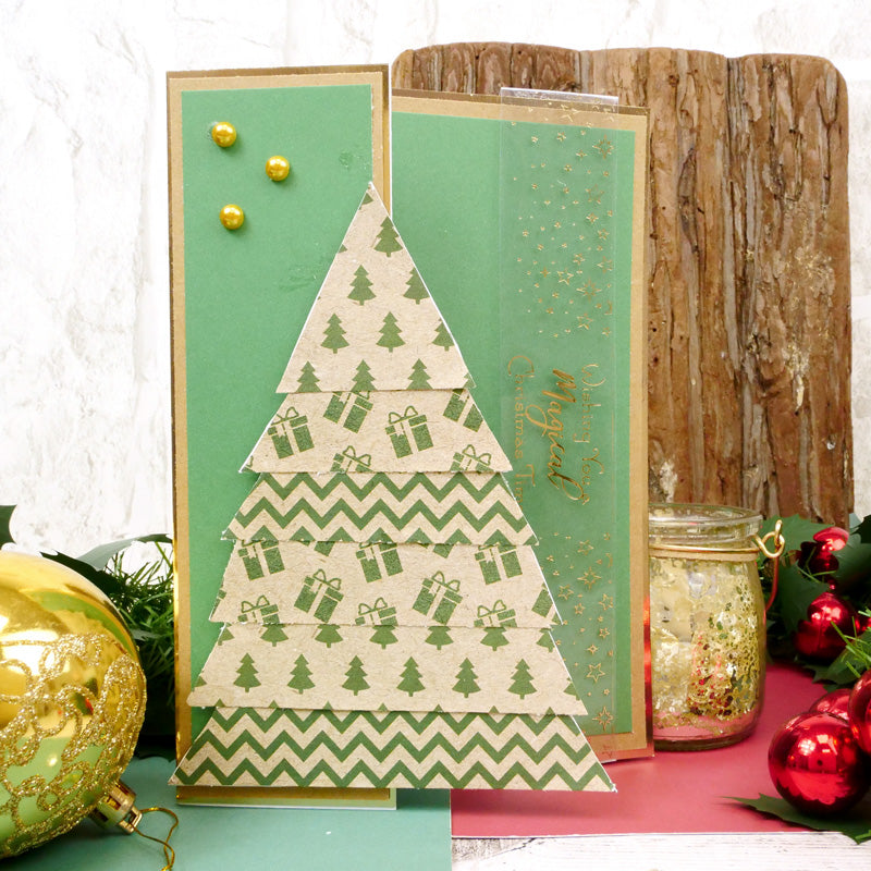 Hunkydory Essential Selection Paper Pad - Christmas Kraft