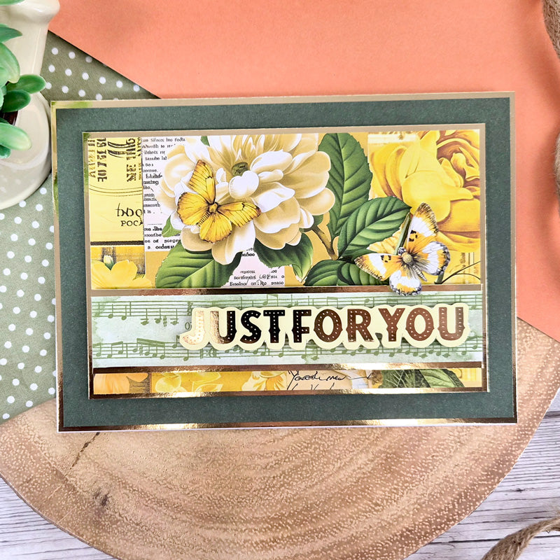 Hunkydory Essential Selection Paper Pad - Botanical Collage