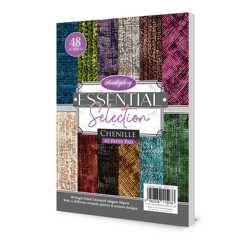 Hunkydory Essential Selection Paper Pad - Chenille