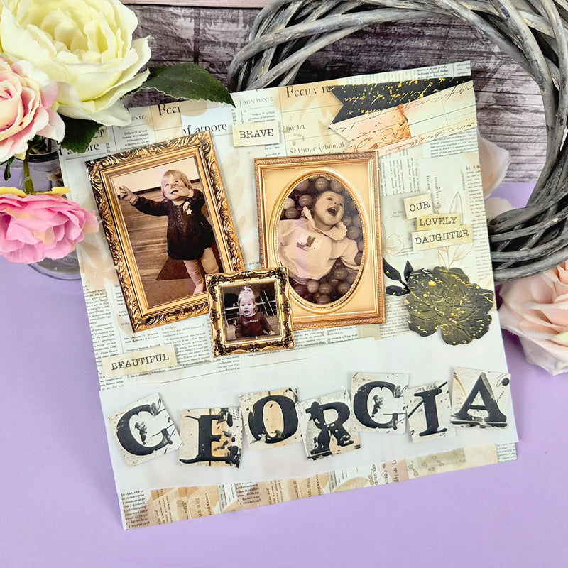 Hunkydory Essential Selection Paper Pad - Distressed Type