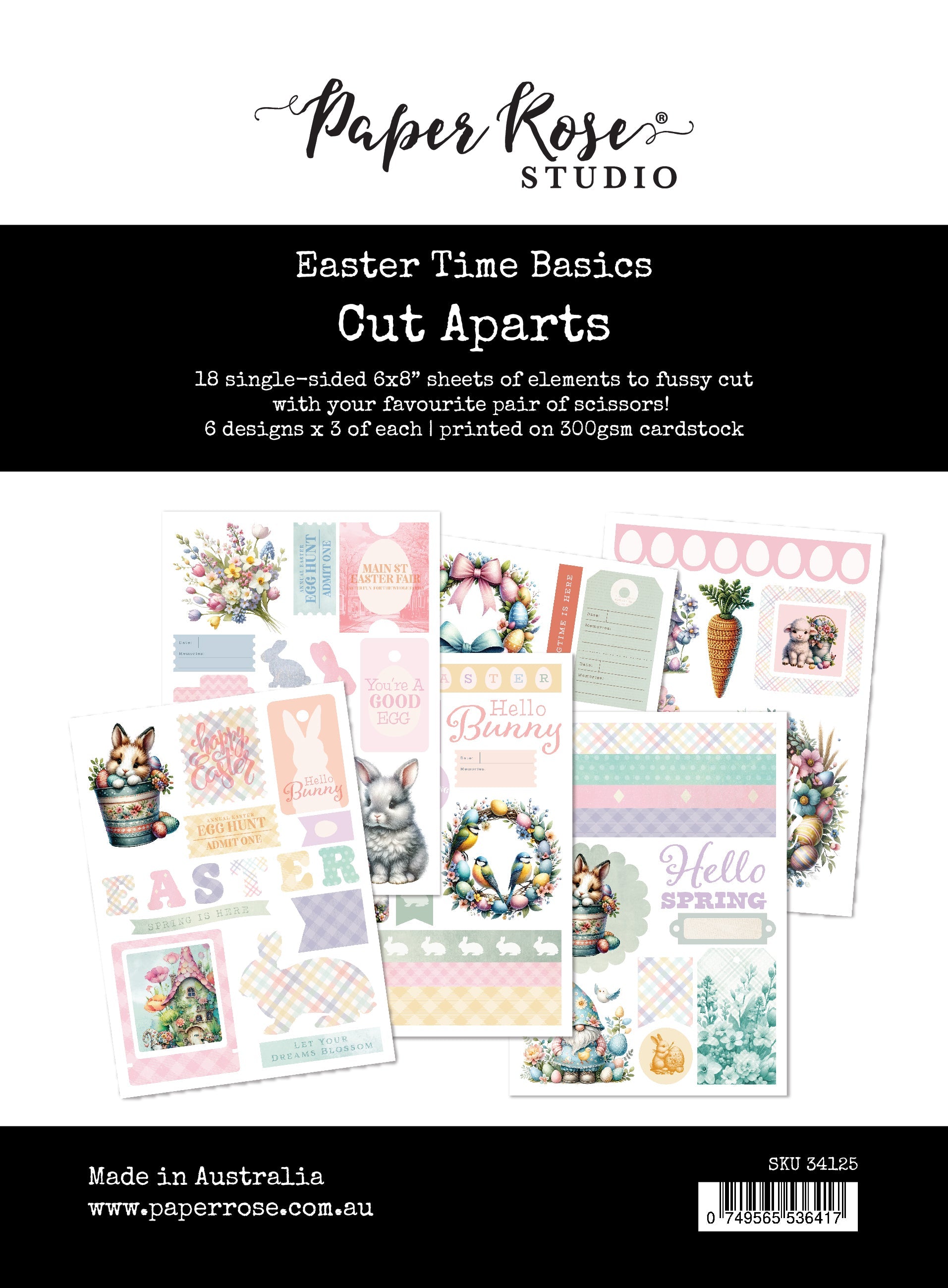 Easter Time Basics Cut Aparts 34125