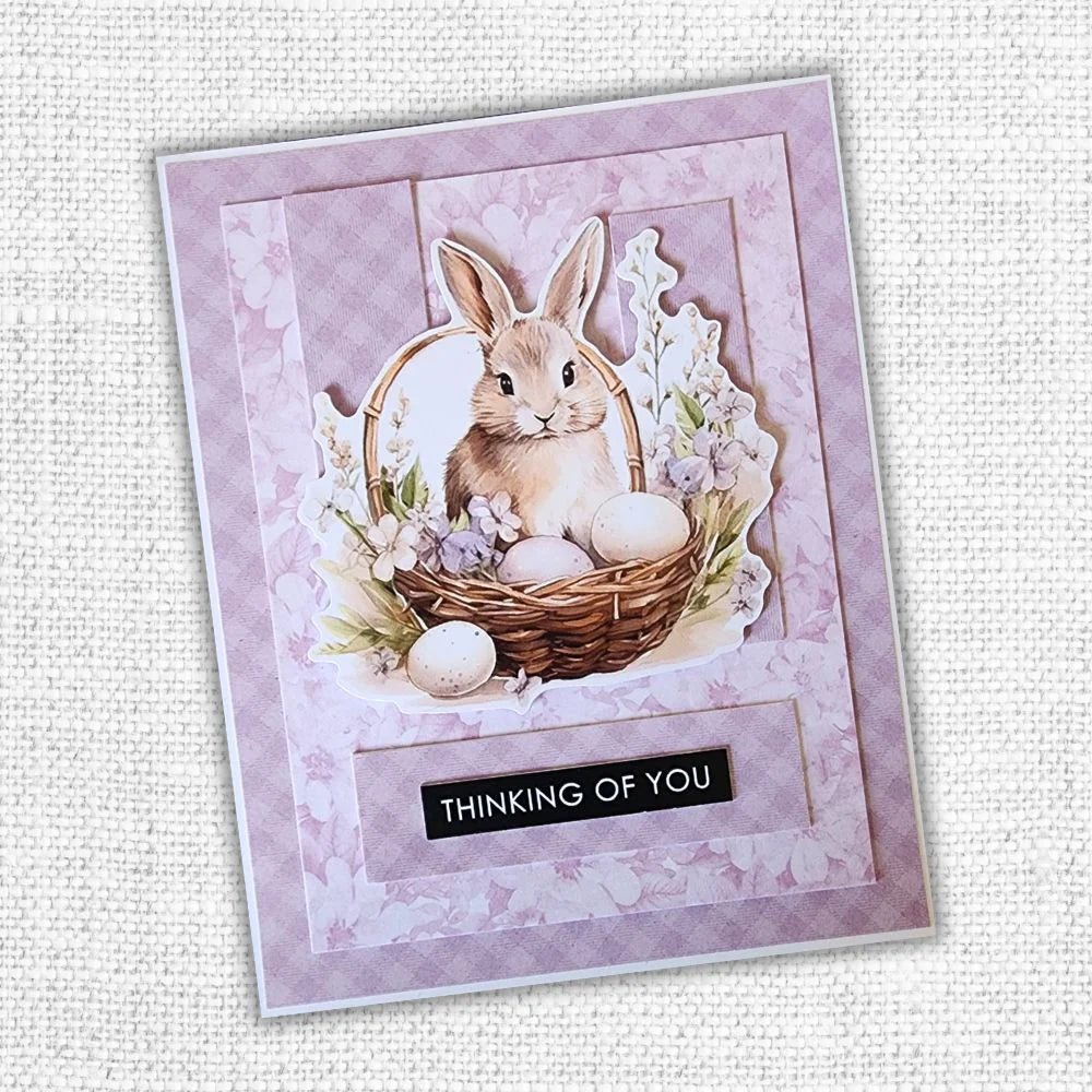 Easter Village Papercuts Cardmaking Kit 34131