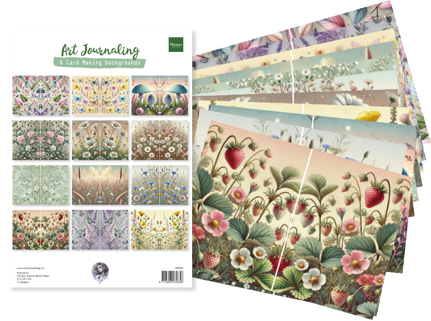 Marianne Design A4 Art Journaling Set - by Fairybells