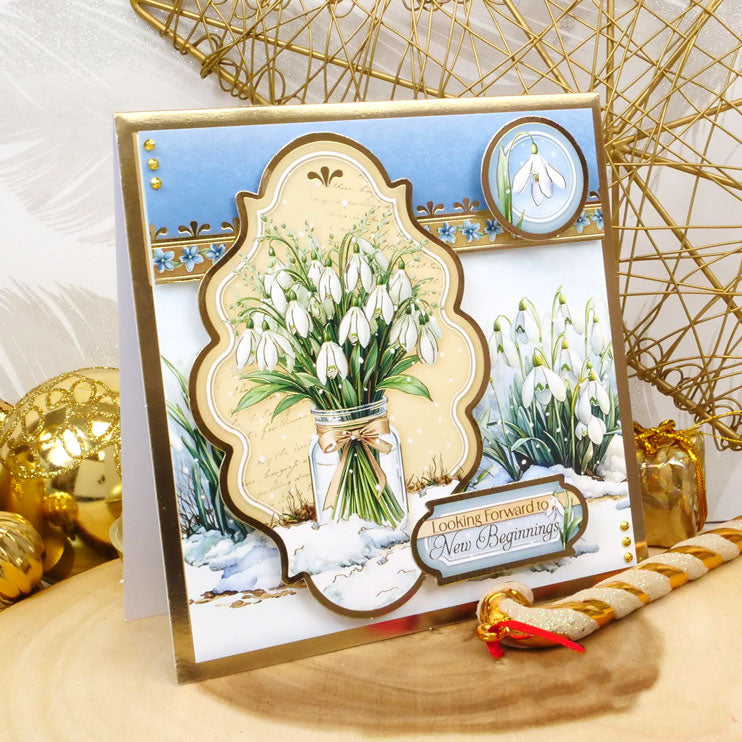 Foiled Edge Card Blanks & Envelopes Megabuy - Festive Edition