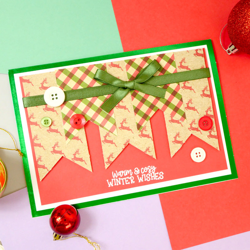 Foiled Edge Card Blanks & Envelopes Megabuy - Festive Edition