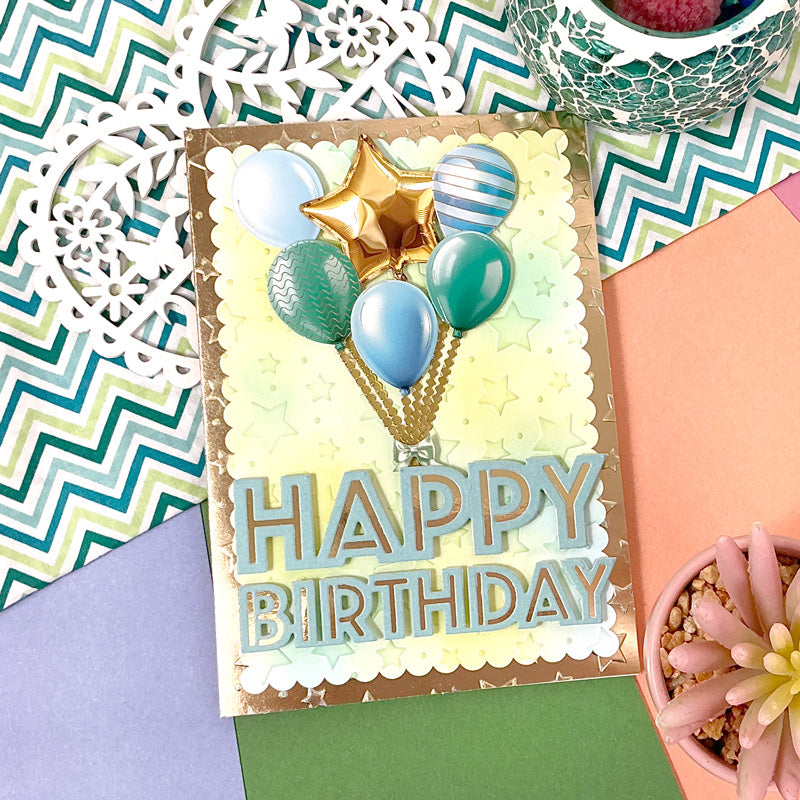 Scalloped Foiled Edge Card Blanks & Envelopes Megabuy