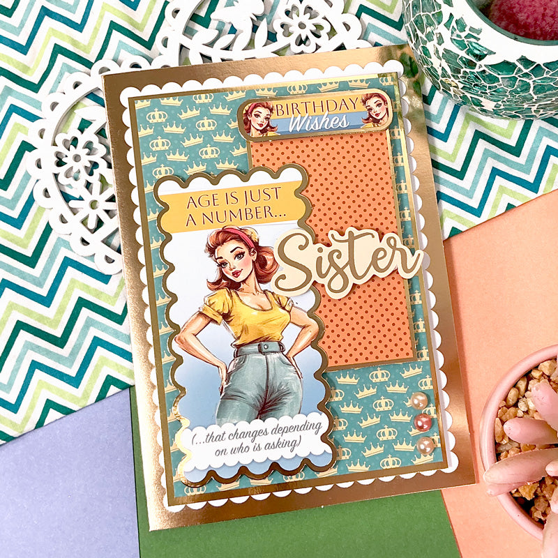 Scalloped Foiled Edge Card Blanks & Envelopes Megabuy
