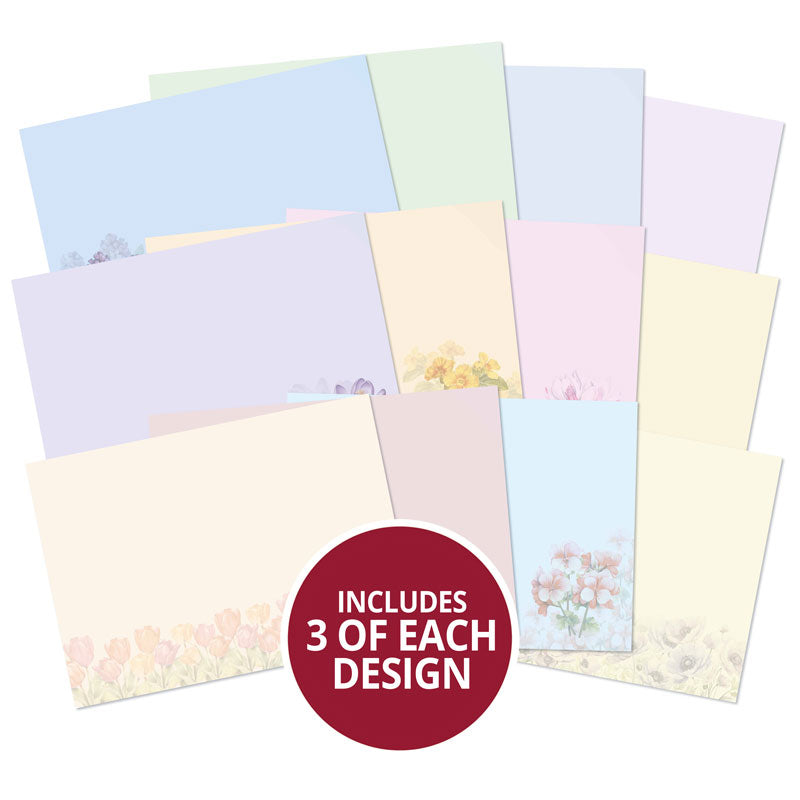 In Full Bloom - Floral Delights Luxury Card Inserts