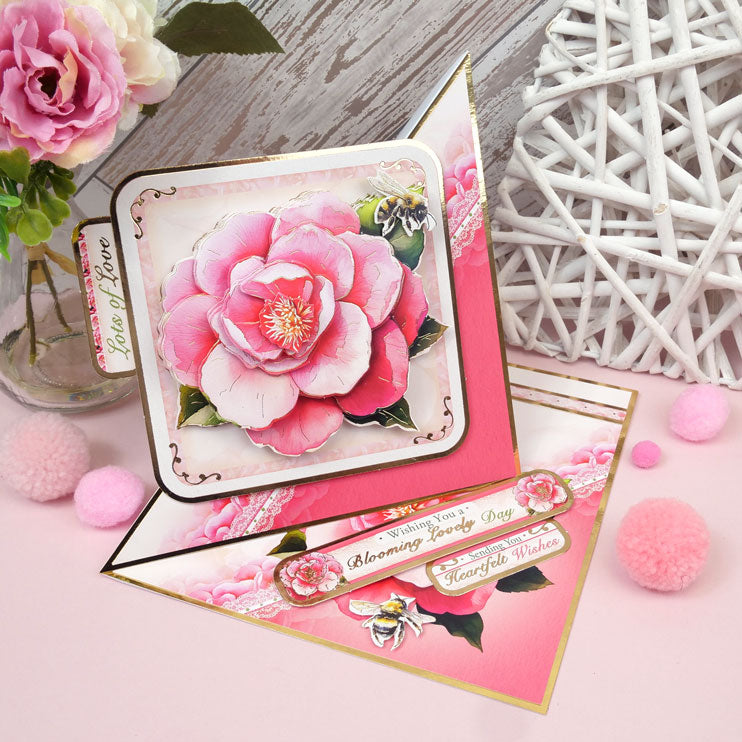 In Full Bloom - Floral Delights Deco-Large Set - Blooming Camelia