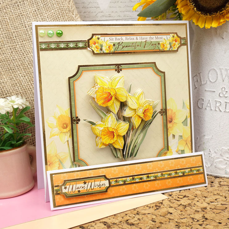 In Full Bloom - Floral Delights Deco-Large Set - Delightful Daffodils