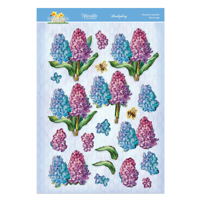 In Full Bloom - Floral Delights Deco-Large Set - Heavenly Hyacinth