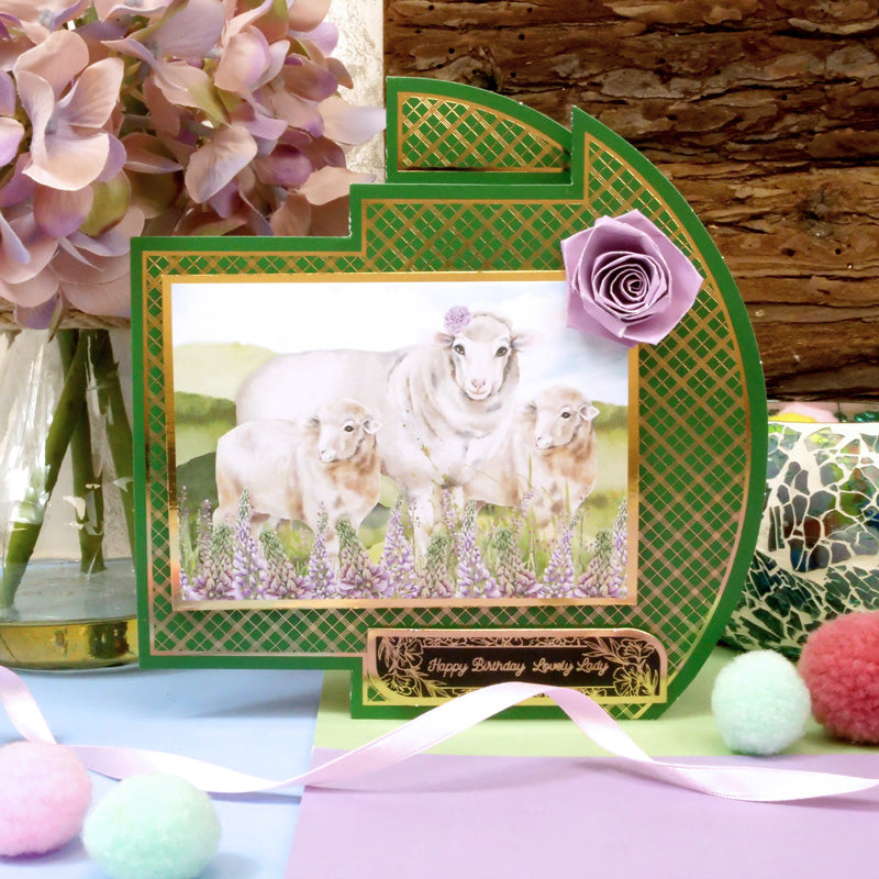 Foiled Pattern Rocker Cards