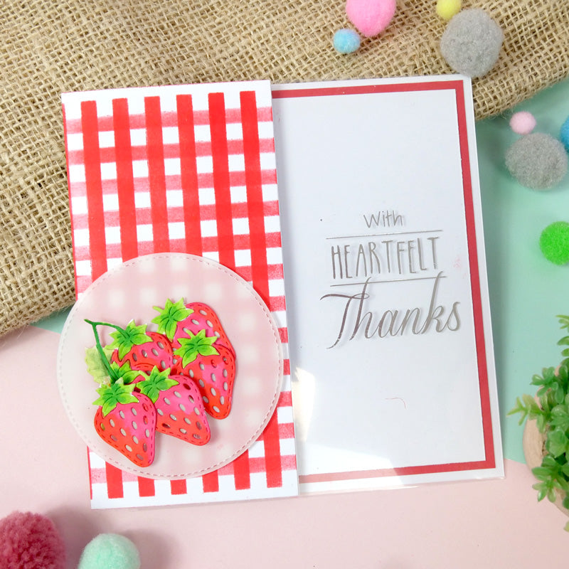 For the Love of Masks - Ink & Twist - Gingham