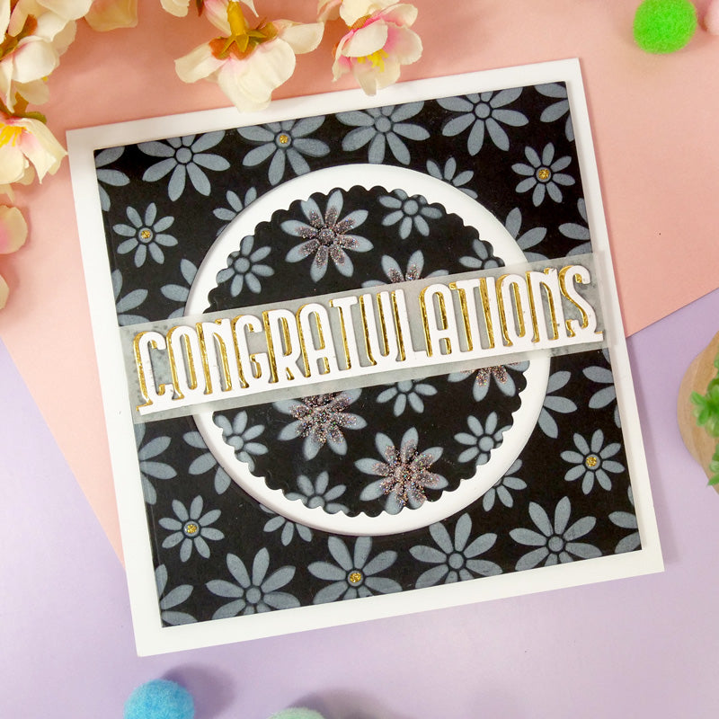 For the Love of Masks - Ink & Twist - Layered Flowers