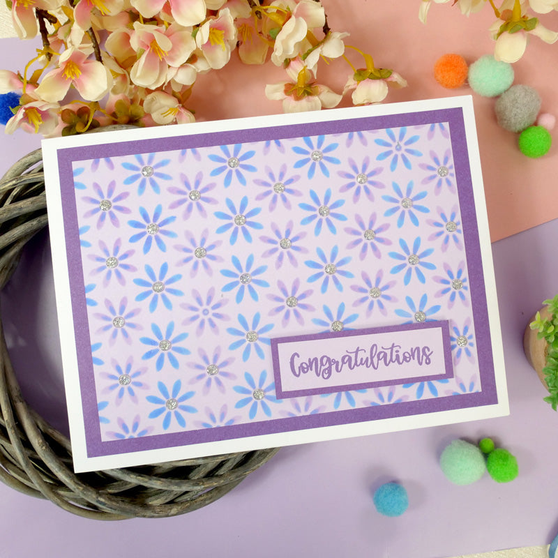 For the Love of Masks - Ink & Twist - Layered Flowers