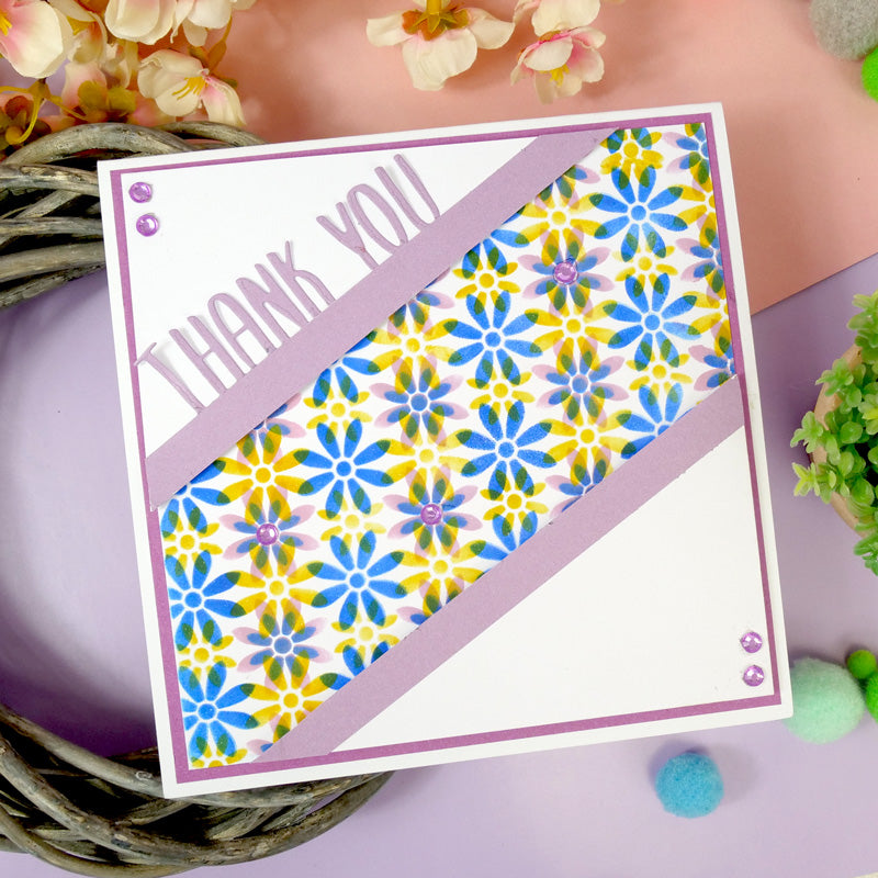 For the Love of Masks - Ink & Twist - Layered Flowers