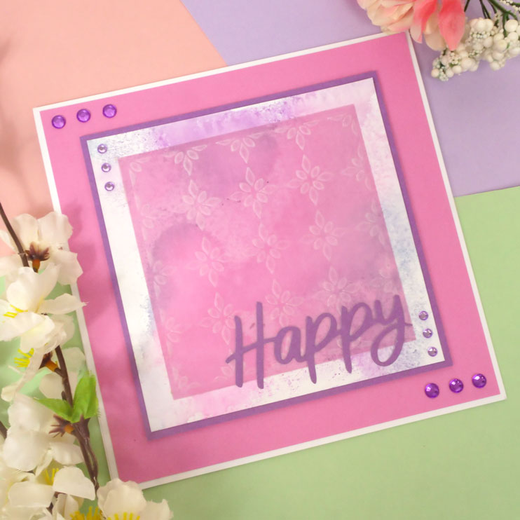 For the Love of Masks - Layering Ornate Tiles