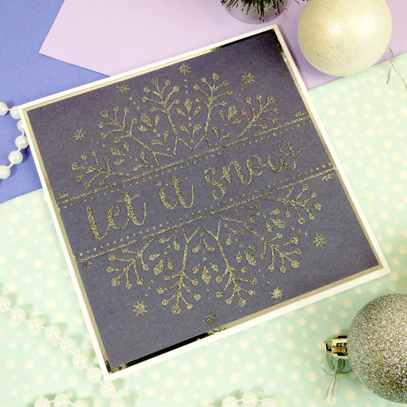 For the Love of Masks - Let It Snow Centrepiece