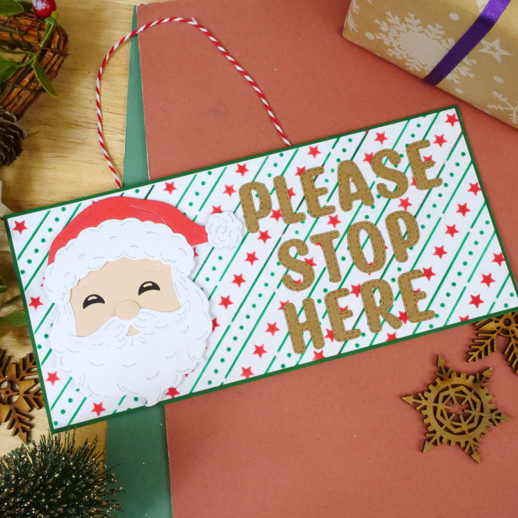 Moonstone Dies - Layering Santa