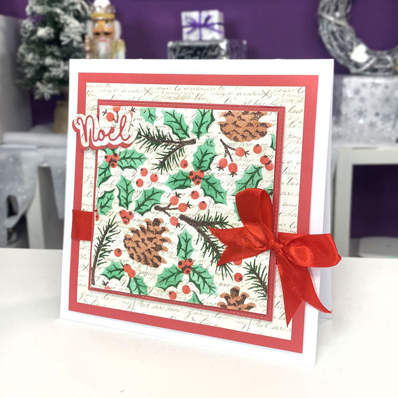 For the Love of Masks - Layering Winter Foliage