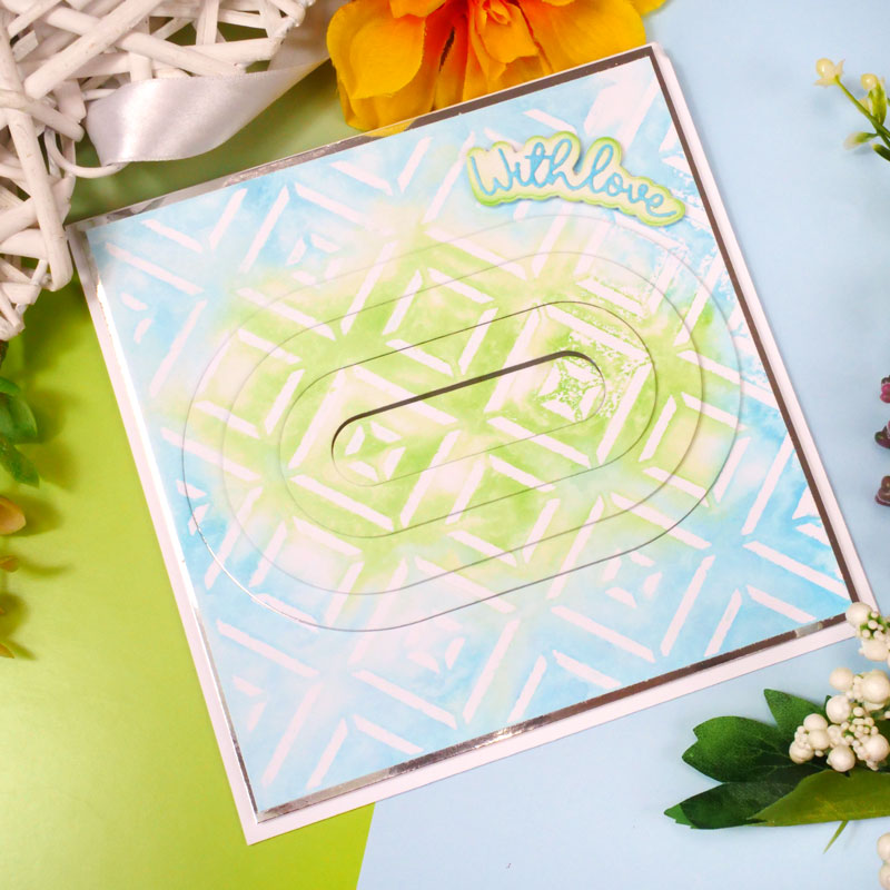 Moonstone Dies - Straight Edged Nesting Dies - Squovals