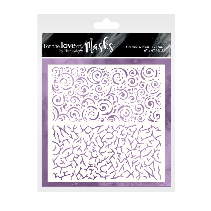 For the Love of Masks - Crackle & Swirl Textures