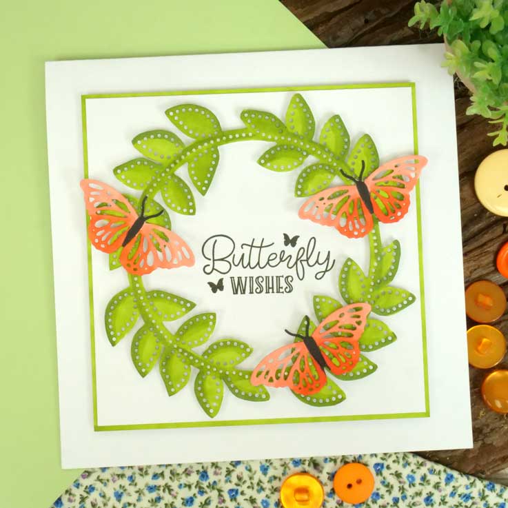 For the Love of Stamps - Bees & Butterflies Sentiments