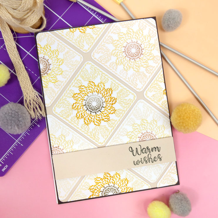 For the Love of Stamps - Floral Granny Square