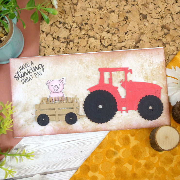 For the Love of Stamps - Lovely Lambs & Pigs