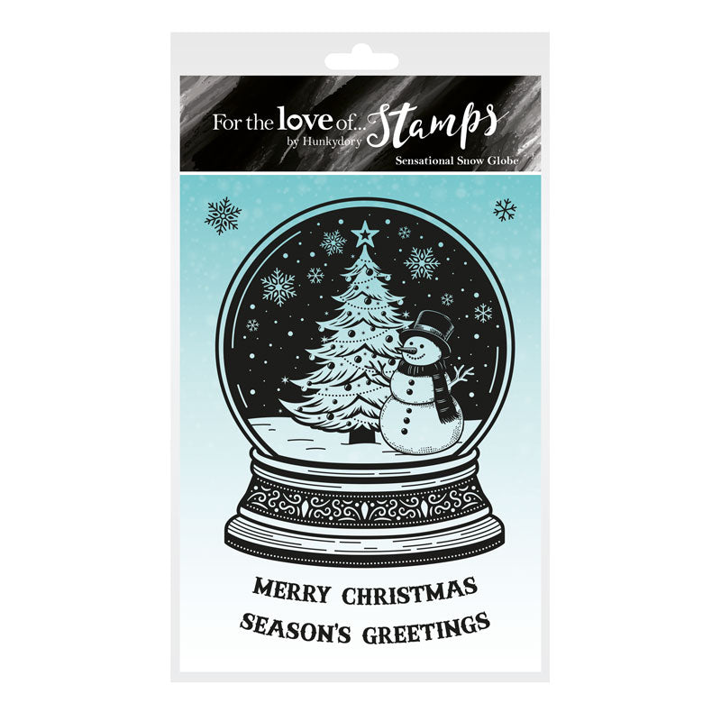 For the Love of Stamps - Sensational Snow Globe