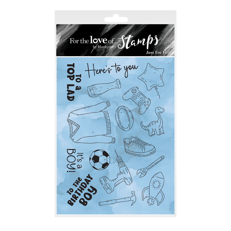 For the Love of Stamps - Just for Him