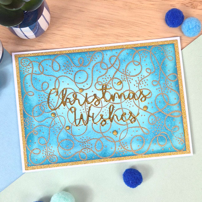 For the Love of Stamps - Funky Loops Background