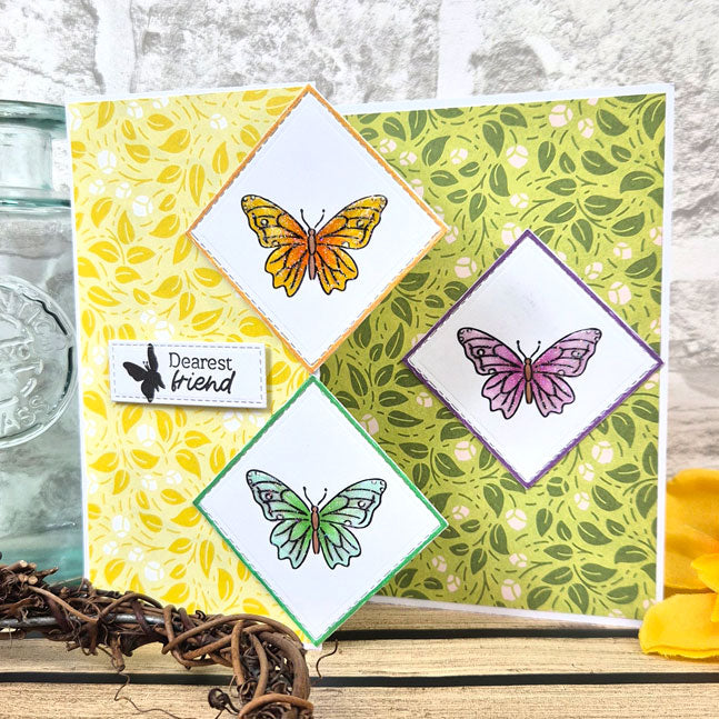 For the Love of Stamps - Butterflies, Bees & Dragonfly