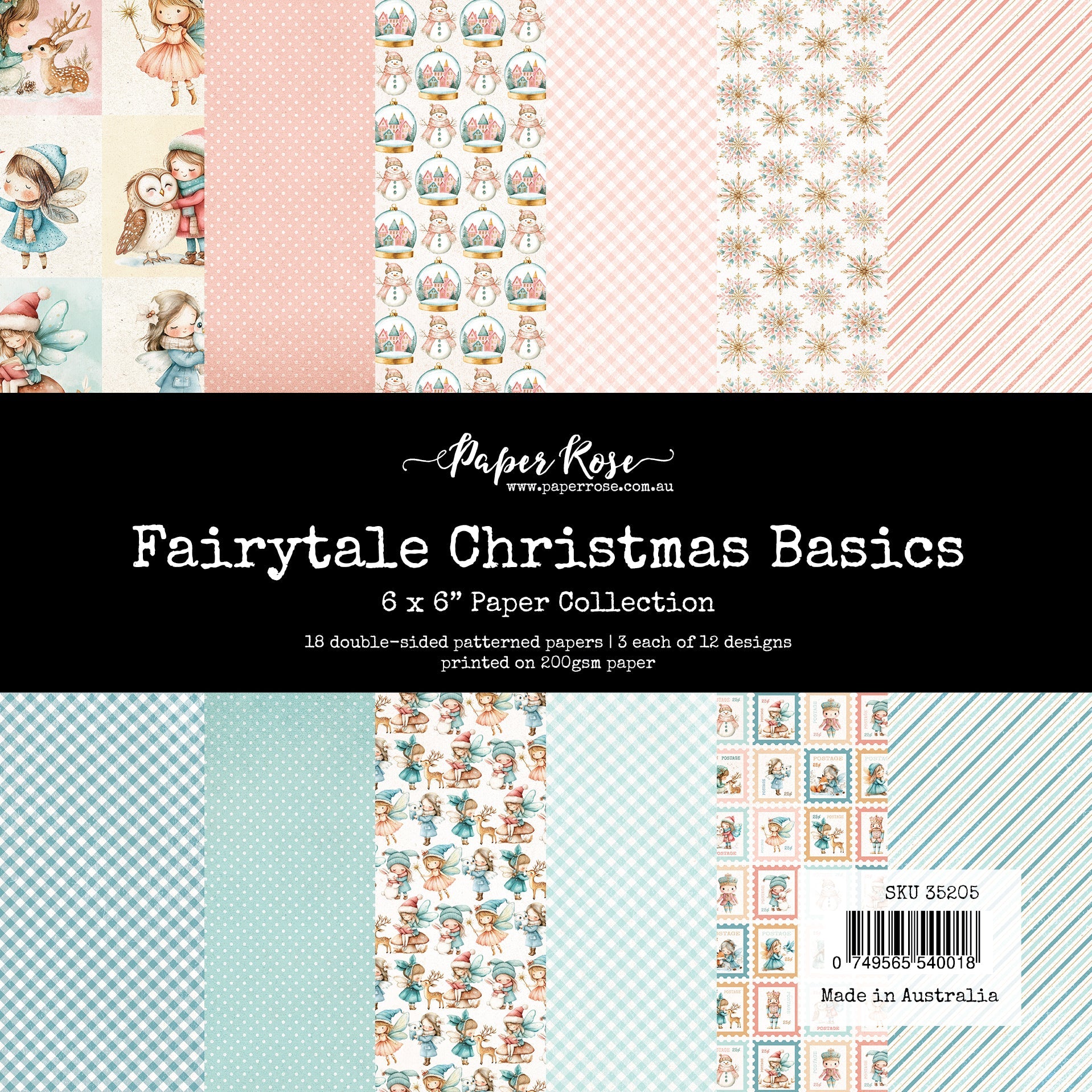 Fairytale Christmas Basics 6x6 Paper Collection 35205