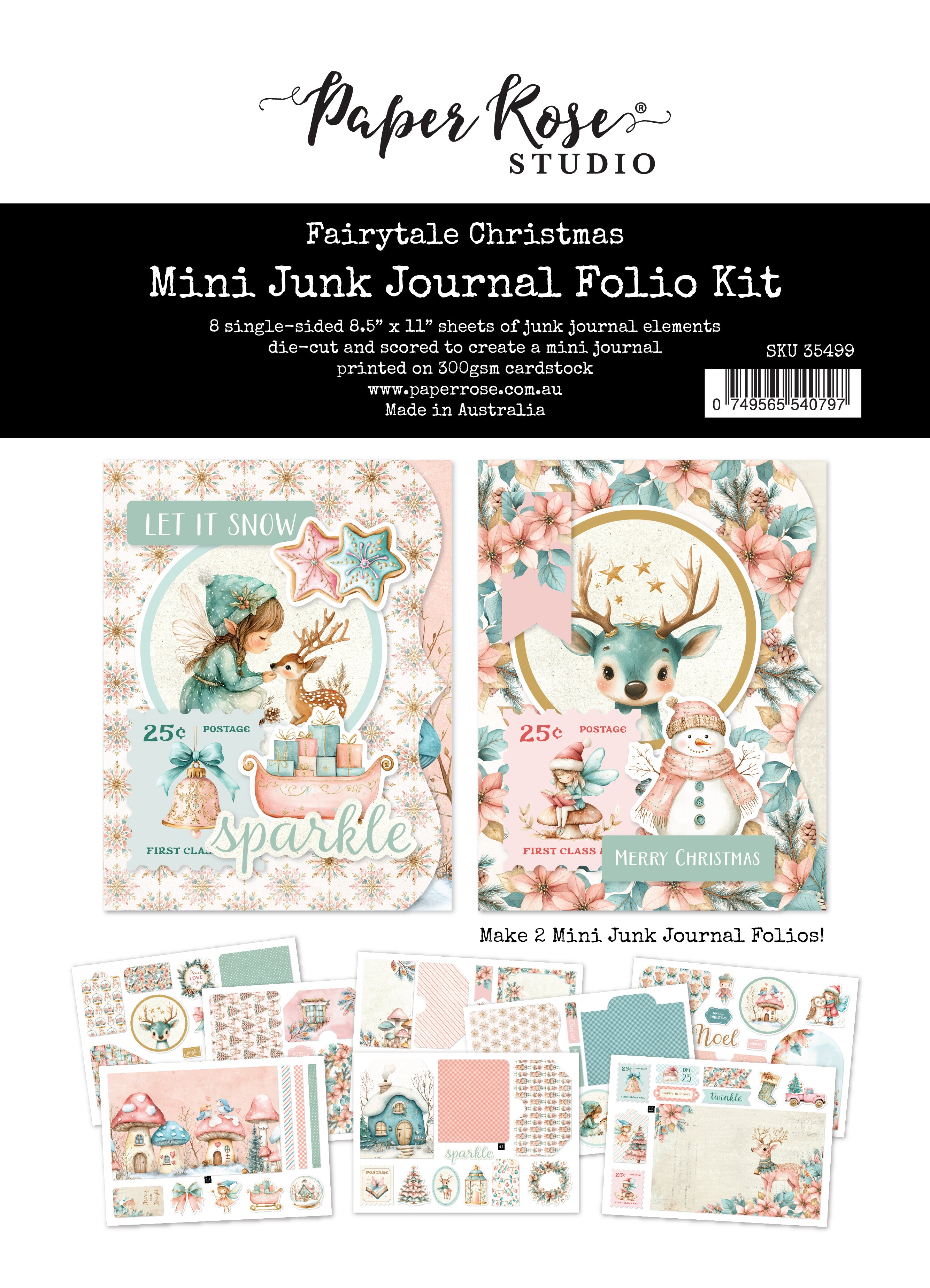 Fairytale Christmas Mini Folio Kit 35499