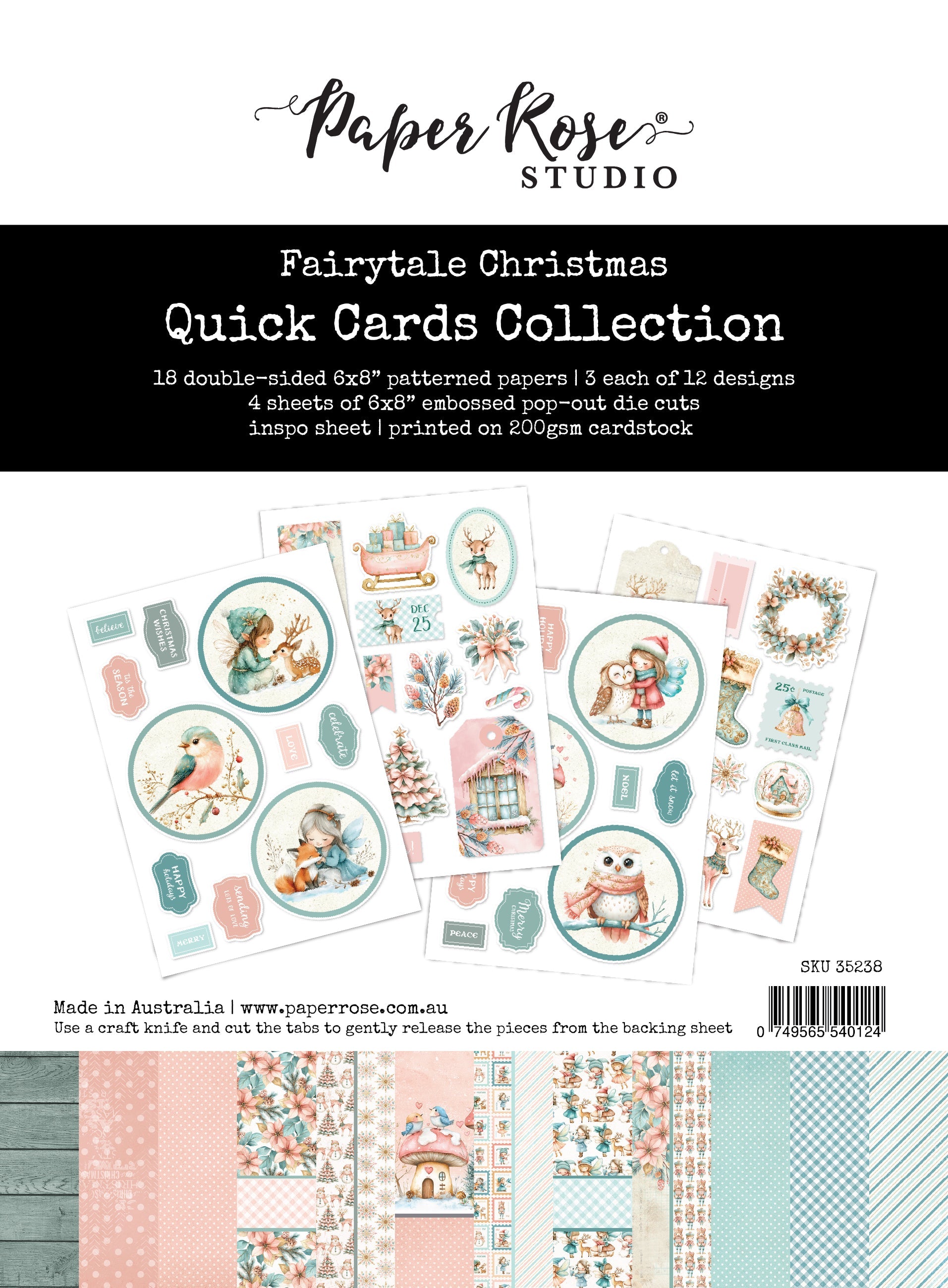 Fairytale Christmas Quick Card Collection 35238