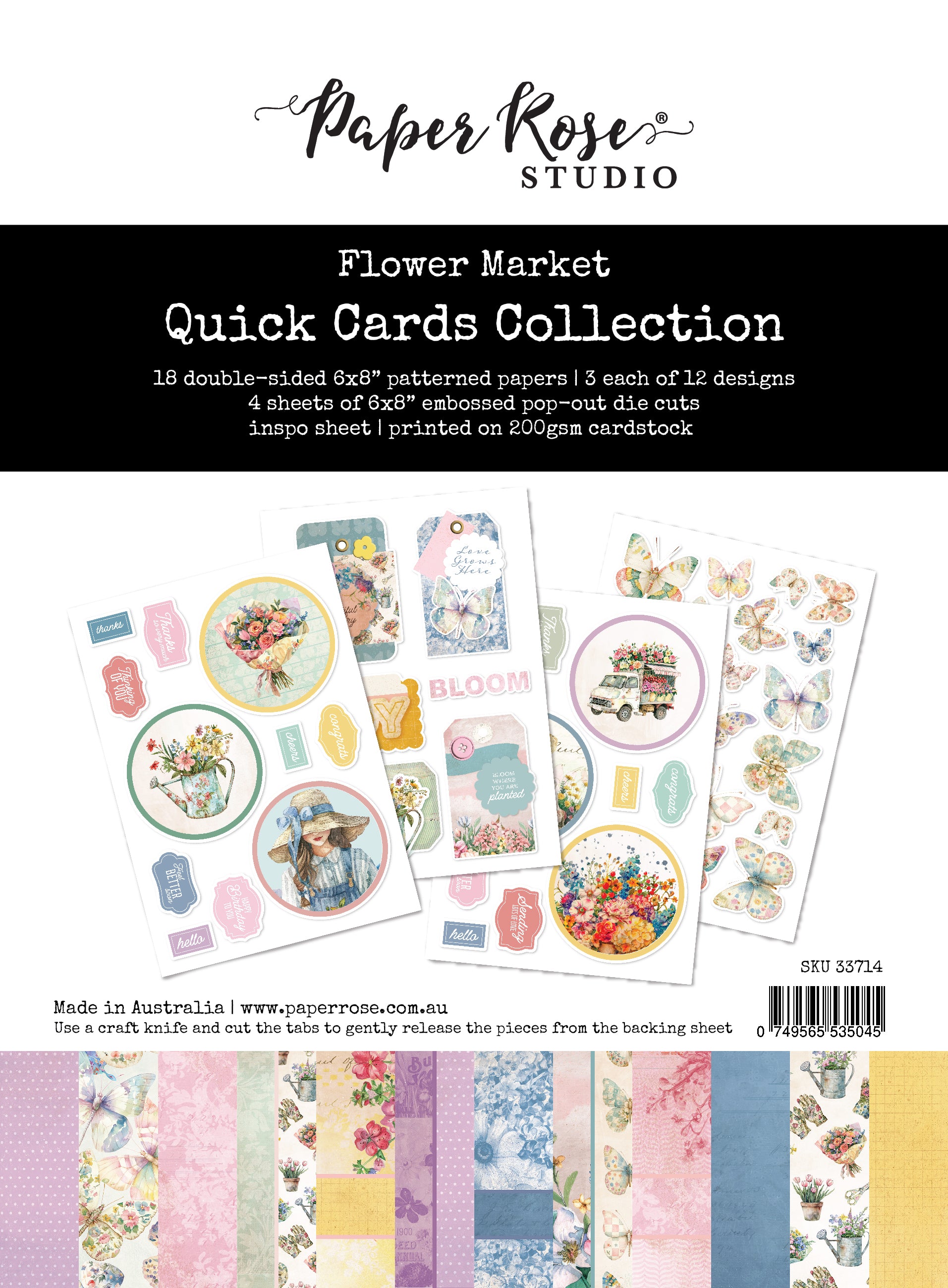 Flower Shoppe Quick Cards Kit 33714