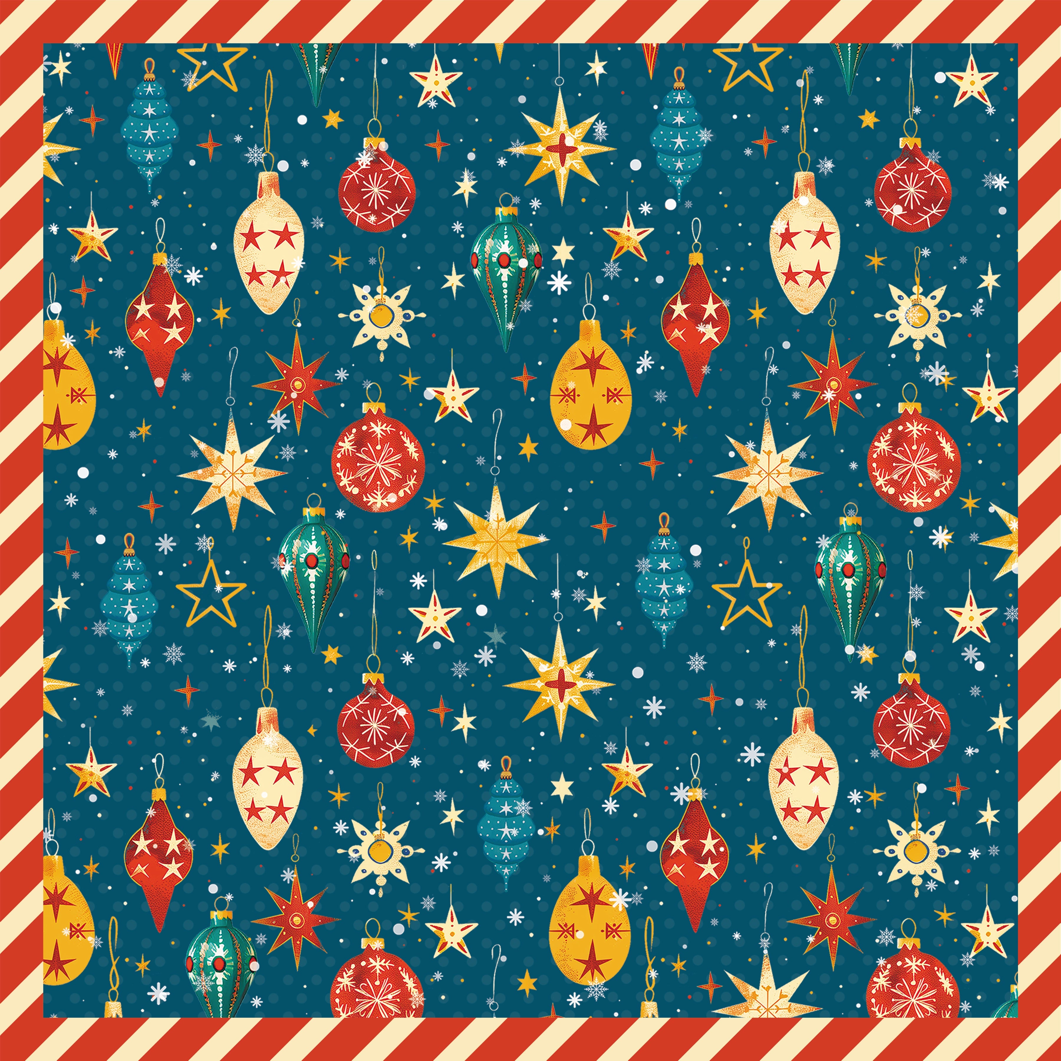 Crafter's Companion Retro Christmas Collection 12" x12' Pad